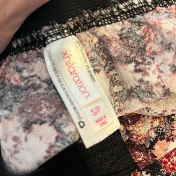 Xhilaration Pink Floral Print Pull On Pants Size Small - Picture 4 of 4